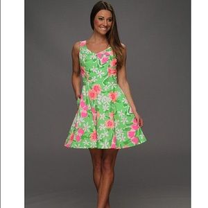 Lilly Pulitzer Freja Dress Green Everything Nice